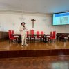 José Luiz Tejon realiza palestra na Santa Casa de Santos e emociona colaboradores